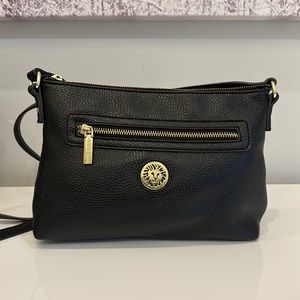 Ann Klein crossbody leather handbag